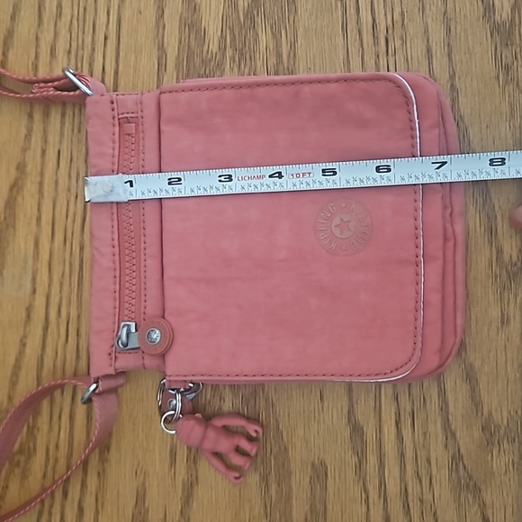 Kipling Eldorado Classic Crossbody Bag in dusty rose pink - Picture 10 of 13